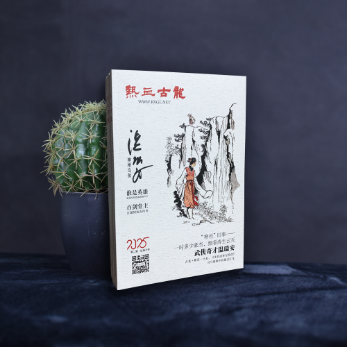 看尽江湖万千峰——《热血古龙》第一、二期书影